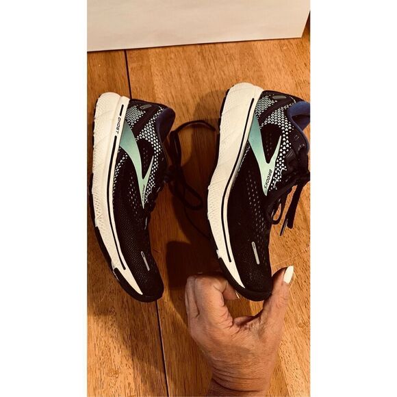 Brooks Ghost 14 Blue Running shoes sneakers womens size 8.5 - Picture 4 of 12